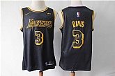 Lakers 3 Anthony Davis Black City Edition Nike Swingman Jersey,baseball caps,new era cap wholesale,wholesale hats